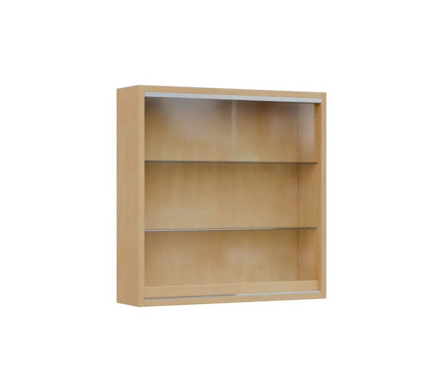 RE VT - 600 vitrína, 600x600x150, bříza světlá